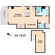 ジェンティーレ薬院Ⅰの間取り画像
