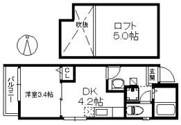 リバティー・JKの間取り画像