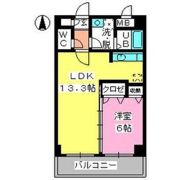 ベイシック大名の間取り画像