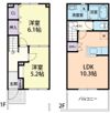 パストラルコート Mの間取り画像