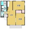 クレセント A棟の間取り画像