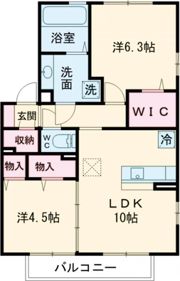 ウィンノーブル B棟の間取り画像