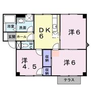 プラドールみやびの間取り画像