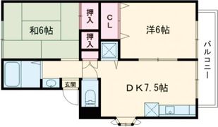 ベルパーク川平Ⅴ番館の間取り画像