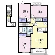 カーサプリートBの間取り画像