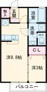 カサヴェルデ壱番館の間取り画像