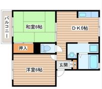 ログパルクC棟の間取り画像