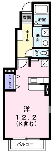 レイ ツインズⅠの間取り画像