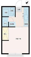 コーポクレインの間取り画像