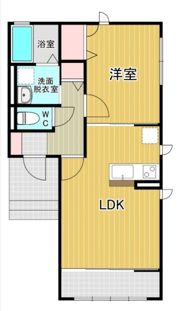 COURT Jの間取り画像