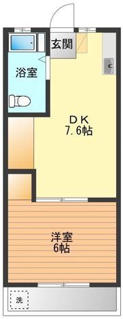 パールハイツの間取り画像