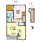 メゾンK-2・3 K-2の間取り画像