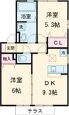 ハピーハイツ・ATOMの間取り画像
