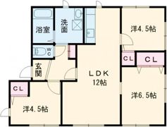 メゾンド・ティグル Cの間取り画像