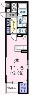 サニーフォルネの間取り画像