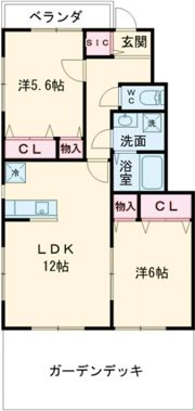 CASAFIORE中原の間取り画像