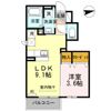 ベルツリー宮ノ上の間取り画像
