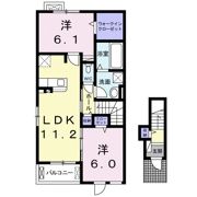 サン フラワー Ⅱの間取り画像