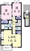 ラフレシールの間取り画像
