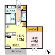 BLESS昭島 Bの間取り画像