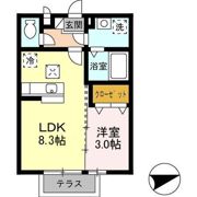 メゾン・ド・ルーラルⅡの間取り画像