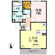 ソレアードSの間取り画像