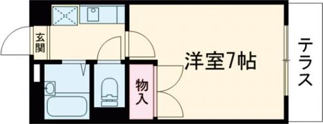 パークハイムⅠの間取り画像