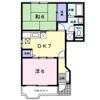 サンポエムAの間取り画像