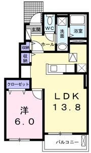 セブン フォレストの間取り画像