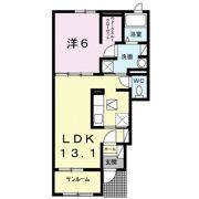 ブライトレーヴⅢの間取り画像