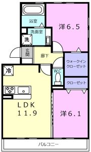 さくらシティハイツの間取り画像