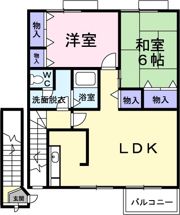 モ・メゾンBの間取り画像