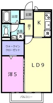 ユーメインの間取り画像