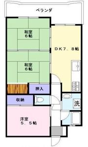 ラフェスタ彦根Iの間取り画像