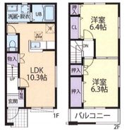 レジデンスガーデン 風の間取り画像