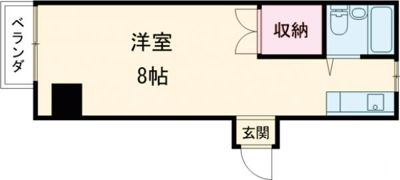 シャトル城町の間取り画像