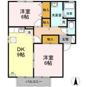 クレセントガーデン Ⅰの間取り画像
