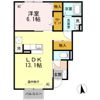 エクセルシオールパーク Dの間取り画像