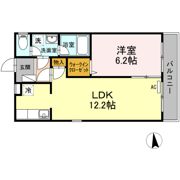オアシスワンの間取り画像