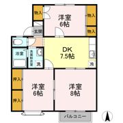 コート・エスプリ Cの間取り画像