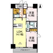 ロージェ泉中央の間取り画像