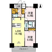 ロージェ泉中央の間取り画像