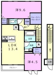 コスモパレスⅡの間取り画像