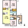 Dーroom切通 Aの間取り画像