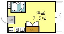 レヴァン朝日の間取り画像
