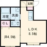 パークハイツ白石中央の間取り画像