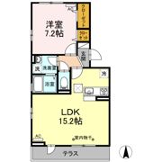 シャティK Ⅱの間取り画像