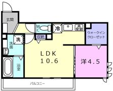 Chouchouにおの浜の間取り画像