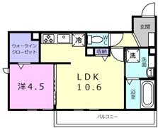 Chouchouにおの浜の間取り画像