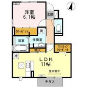 セジュール ハナの間取り画像